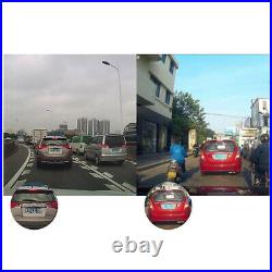 1080P 12 HD Lens Car SUV DVR Dash Cam Video Camera Recorder + Rearview Mirror