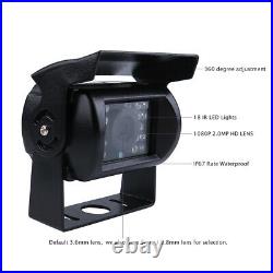1080P GPS 4G MDVR Car DVR Video Record Rear View CCTV Camera System 7 Monitor