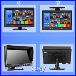 1080P RV Four Backup Camera Side Rear View 10.1 DVR Monitor for Truck Trailer 1080P RV Four Backup Camera Side Rear View 10.1 DVR Monitor for Truck Trailer