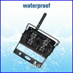 1080P Wireless 7 Monitor 2x IR Night Vision Backup Camera for Truck Caravan RVs