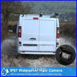 1080P Wireless 7 Monitor 2x IR Night Vision Backup Camera for Truck Caravan RVs