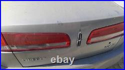 10 11 12 LINCOLN MKZ Trunk/decklid/hatch/tailgate witho rear view camera SILVER UX 10 11 12 LINCOLN MKZ Trunk/decklid/hatch/tailgate witho rear view camera SILVER UX
