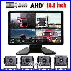 10.1 1080P AHD Screen Car/RV/Bus/Truck Monitor Rear View Camera Splitscreen CCD