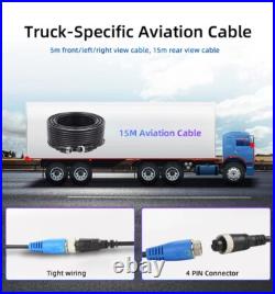 10.1 AHD 1080P Screen Car/RV/Bus/Truck Monitor Rear View Camera Splitscreen CCD