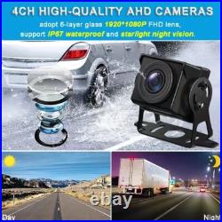 10.1 AHD 1080P Screen Car/RV/Bus/Truck Monitor Rear View Camera Splitscreen CCD