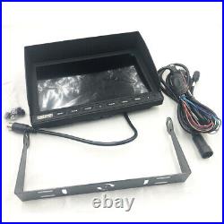 10.1 Monitor CCD Rear View Heavy Duty Camera IR Night Vision Waterproof 12-24V