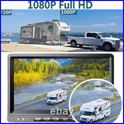 10.1 Quad DVR Digital Wireless Monitor 4x Backup Side RearView Camera for Truck