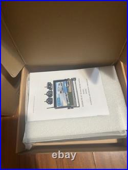 10.1 Wireless Solar Magnetic 9600mA Backup Camera IPS Monitor DVR for Truck RVs