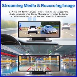 10.26 Quad Monitor DVR Backup Camera Truck CarPlay HD System Record For Semi RV