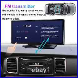 10.36 4k Monitor 1080P Backup Camera Front for Truck Rear Side 360 View Reverse