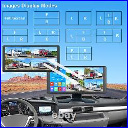 10.36 4k Monitor 1080P Backup Camera Front for Truck Rear Side 360 View Reverse