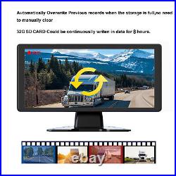 10.36 5ch Monitor 1080P Backup Camera IR AHD Night Vision For Truck 360 View