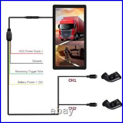 10.36 Bus Truck Electronic Rearview Mirror DVR Monitor 2 Channel BSD Side View 10.36 Bus Truck Electronic Rearview Mirror DVR Monitor 2 Channel BSD Side View