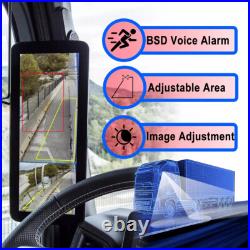 10.36 Bus Truck Electronic Rearview Mirror DVR Monitor 2 Channel BSD Side View 10.36 Bus Truck Electronic Rearview Mirror DVR Monitor 2 Channel BSD Side View