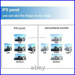 10.36 Car Monitor IPS Touch DVR 4ch 1080P Camera for Truck Trailer reverse