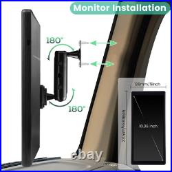 10.36 Electronic Rear View Mirror Monitor Camera BSD Alarm DVR Video Recorder