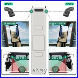 10.36 Monitor 4ch BSD Side Electronic Rear View Mirror Camera Side Blind Area