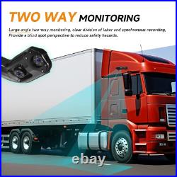 10.36 Monitor 4ch BSD Side Electronic Rear View Mirror Camera Side Blind Area