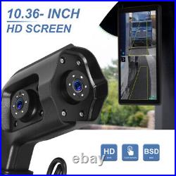 10.36 Monitor Left Side Electronic Rear View Mirror Camera For Side Blind Area