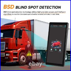 10.36 Monitor Left Side Electronic Rear View Mirror Camera For Side Blind Area