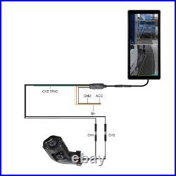 10.36 Monitor Left Side Electronic Rear View Mirror Camera For Side Blind Area