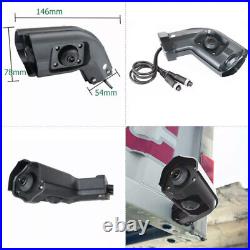 10.36 Monitor R L Side Electronic 2XRear Back View Mirror Camera For Blind Area