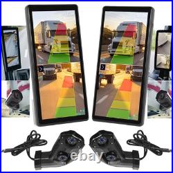 10.36 Monitor R & L Side Electronic Rear View Mirror Camera For Side Blind Area