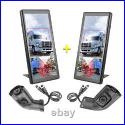 10.36 Monitor R L Side Electronic Rear View Mirror Camera For Side Blind Area