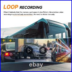 10.36 Monitor R & L Side Electronic Rear View Mirror Camera For Side Blind Area