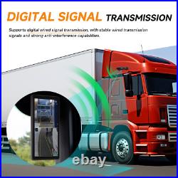 10.36 Monitor R & L Side Electronic Rear View Mirror Camera For Side Blind Area