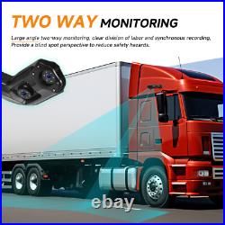 10.36 Monitor R & L Side Electronic Rear View Mirror Camera For Side Blind Area