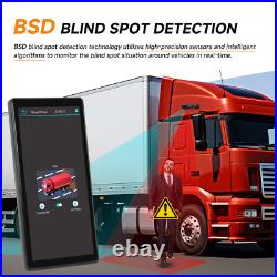 10.36 Monitor R & L Side Electronic Rear View Mirror Camera For Side Blind Area