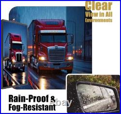 10.36 Monitor R/L Side Electronic Rear View Mirror Camera For Side Blind Areas