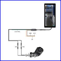 10.36 Monitor R Side Electronic Rear View Mirror Camera For Side Blind Area 10.36 Monitor R Side Electronic Rear View Mirror Camera For Side Blind Area