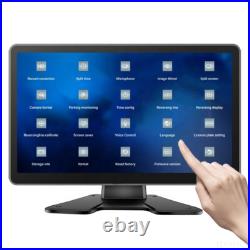 10.36 Quad Monitor DVR 1080P Mirror Arm Rear View Backup Cameras Truck Caravan