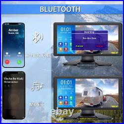 10.36 Touch Screen DVR Monitor Bluetooth MP5 1080P Side Backup Camera For Truck