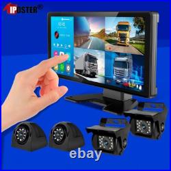 10.36 Touch Screen DVR Monitor Bluetooth MP5 1080P Side Backup Camera For Truck