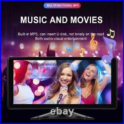 10.36 Touch Screen DVR Monitor Bluetooth MP5 1080P Side Backup Camera For Truck