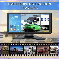 10.36 Touch Screen DVR Monitor Bluetooth USB Heavy Duty Rear View Camera Kit