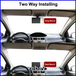 10.36 Touch Screen Quad Split Monitor DVR 12-36V 4x Front Side Rear View Camera