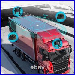 10.36 Touchscreen IPS DVR Quad Monitor 360 Front/Side Rear View Cameras Package