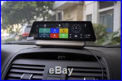 10 4G FHD Touch Car DVR Recorder+Rearview Camera GPS ADAS Android 5.1 BT WIFI