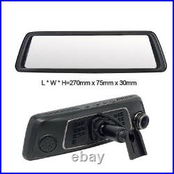 10 Android smart Car DVR Recorder Touch Streaming Video RearView Mirror Camera