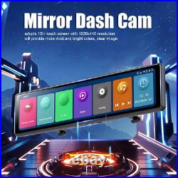 10 Mirror Cam, 3 Channel Front inside and Rear View Mirror Backup Camera, Triple 10 Mirror Cam, 3 Channel Front inside and Rear View Mirror Backup Camera, Triple