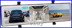 10 Mirror Cam, 3 Channel Front inside and Rear View Mirror Backup Camera, Triple 10 Mirror Cam, 3 Channel Front inside and Rear View Mirror Backup Camera, Triple