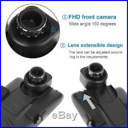 10 Rear View Mirror Reverse Camera Wireless Dual Lens Car DVR GPS Navigator