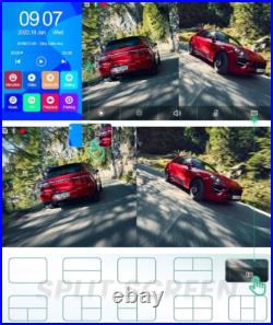 10 Touch Screen Quad Monitor 360° Parking DVR Side Backup Cameras For Truck RV