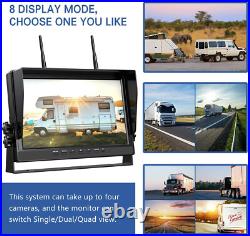 10 Wireless Backup Camera System 1080P DVR Recording Monitor for Truck/Trailer 10 Wireless Backup Camera System 1080P DVR Recording Monitor for Truck/Trailer