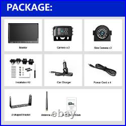 10 Wireless Backup Camera System 1080P DVR Recording Monitor for Truck/Trailer 10 Wireless Backup Camera System 1080P DVR Recording Monitor for Truck/Trailer