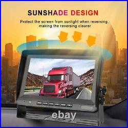 12V-24V Digital Display 8 inch Monitor Car Rear View Backup Reverse Camera Kit
